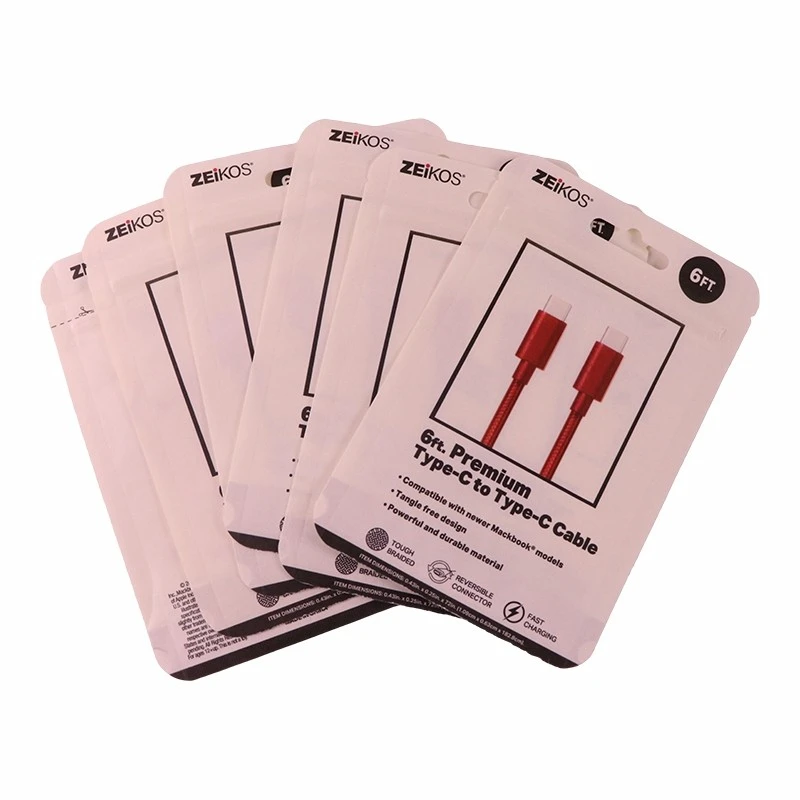 USB Cable Packaging Bags factory